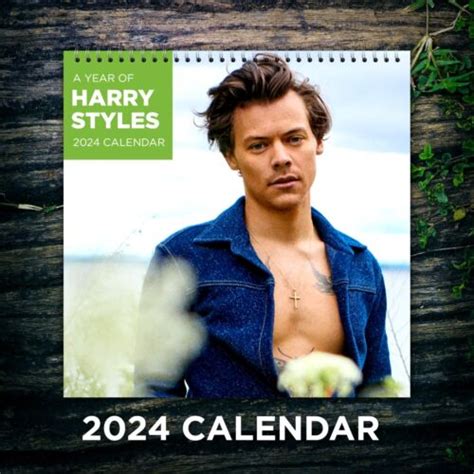 harry styles 2024 wall calendar